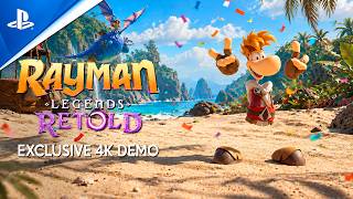 RAYMAN LEGENDS RETOLD Exclusive Gameplay Demo | Epic GIANT BOSS FIGHT 2.5D Side-Scroller Remake