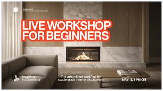 Fast Interior Rendering Workflow in 3ds Max & Corona | Workshop For Beginners