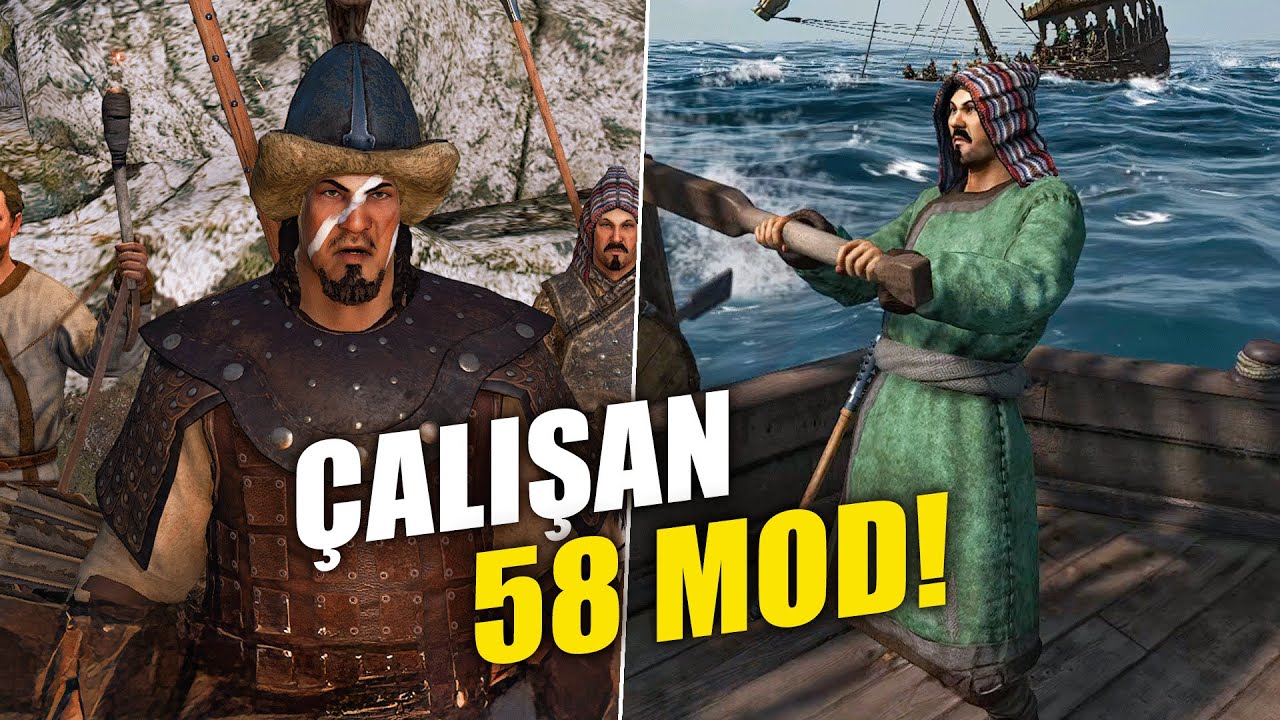 BANNERLORD SON SÜRÜM VE DLC DE ÇALIŞAN 58 MOD!!