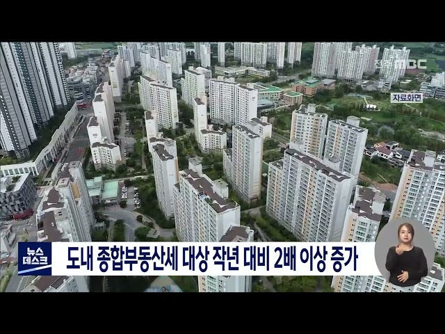 전북 종합부동산세 대상 2배 이상 증가
