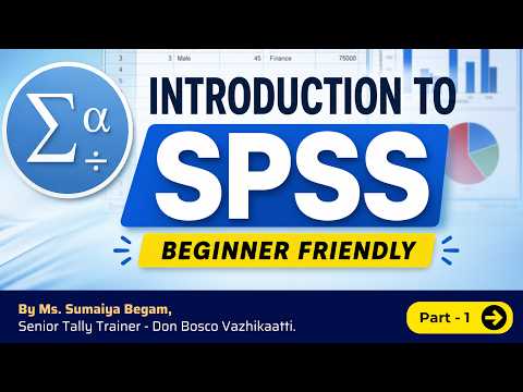 SPSS for Beginners | Learn IBM SPSS Statistics Step by Step