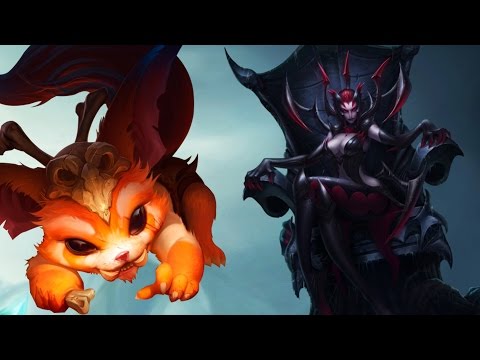 League of Legends Highlight: Jax taken down by Elise and Gnar