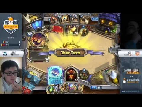 Amaz vs Rdu Part 1 - Hearthstone Kinguin PRO League