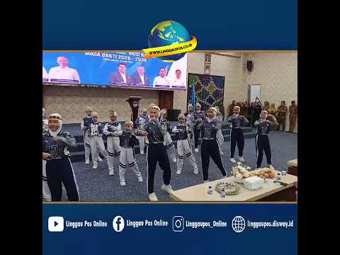 Penampilan Senam SD Lubuk Linggau Saat Pelantikan KORMI
