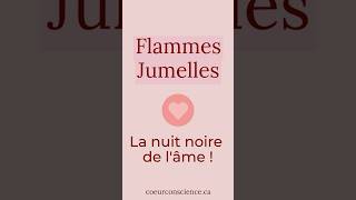 La nuit noire de l’âme transforme. #flammesjumelles #flammejumelle