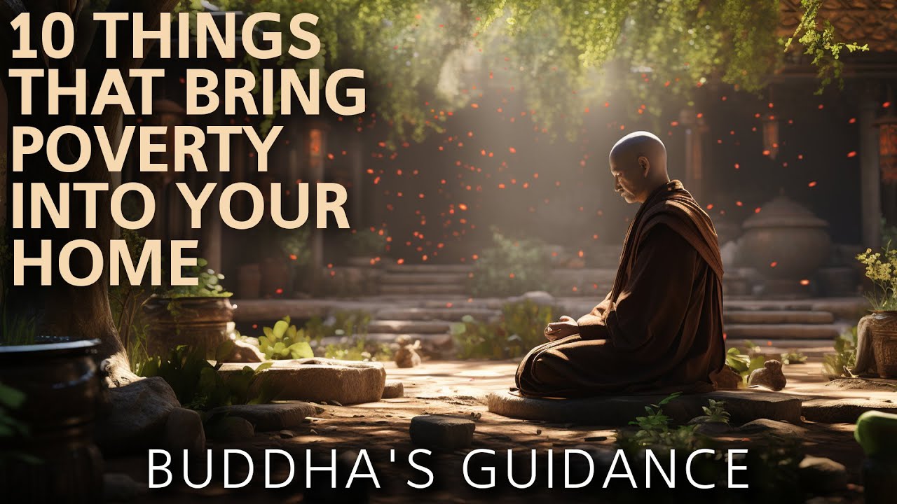 10 Things That Bring Poverty into Your Home  | Buddha's Guidance