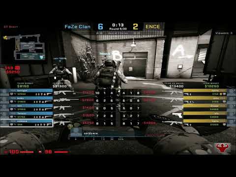 Coldzera POV (FaZe)(20-10) vs ENCE / train / ESL Pro League Season 13