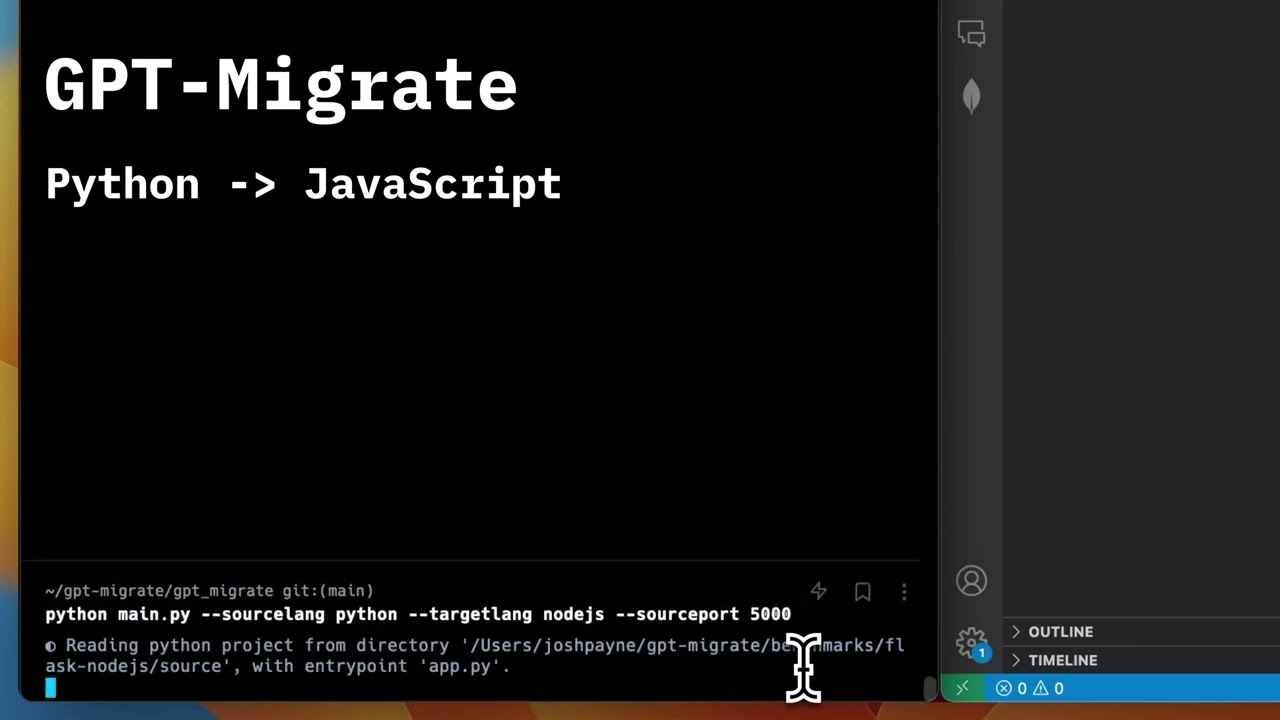 GPT-Migrate demo video