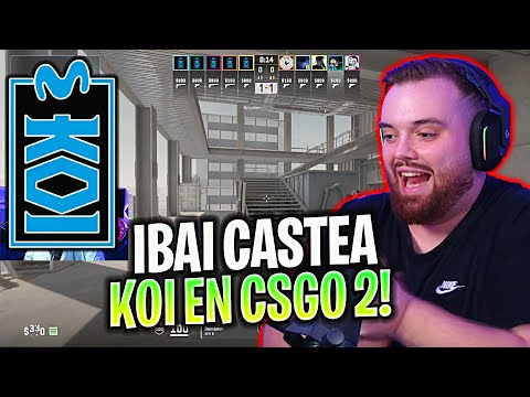 IBAI CASTEA LA PARTIDA QUE PUEDE CLASIFICAR A MOVISTAR KOI! MOVISTAR KOI vs 9INE EN COUNTER STRIKE 2