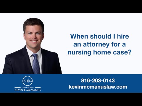 When should I hire an attorney for a nursing home case? When should I hire an attorney for a nursing home case?