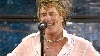 Rod Stewart - I don&#39;t wanna talk about it (Live Safeway)