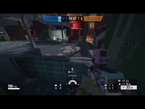 Behind couch on rooftops