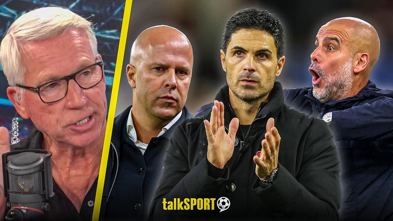 "Can't see BEYOND them!" Alan Pardew CLAIMS Premier League title is "THREE HORSE RACE"!