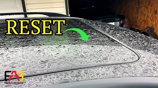 How to Reset Sunroof | Moonroof On Your BMW