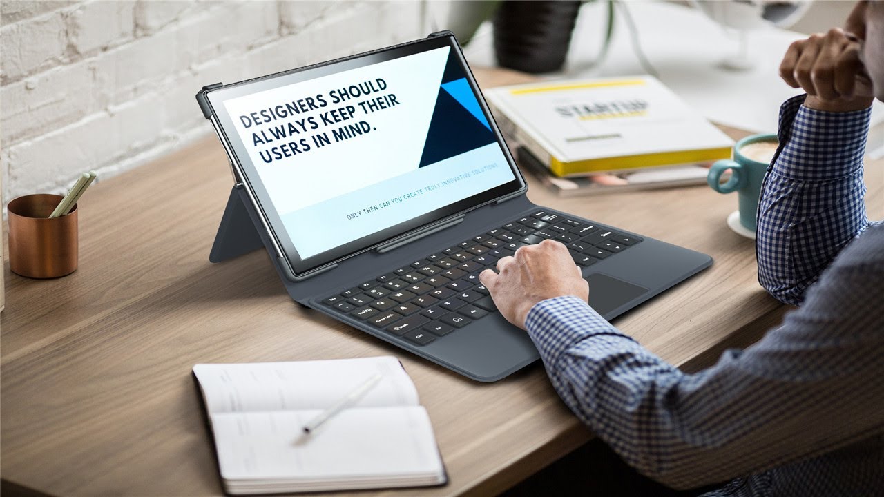 Планшет Blackview TAB 8 4/64Gb LTE (Grey) Серый (с клавиатурой)