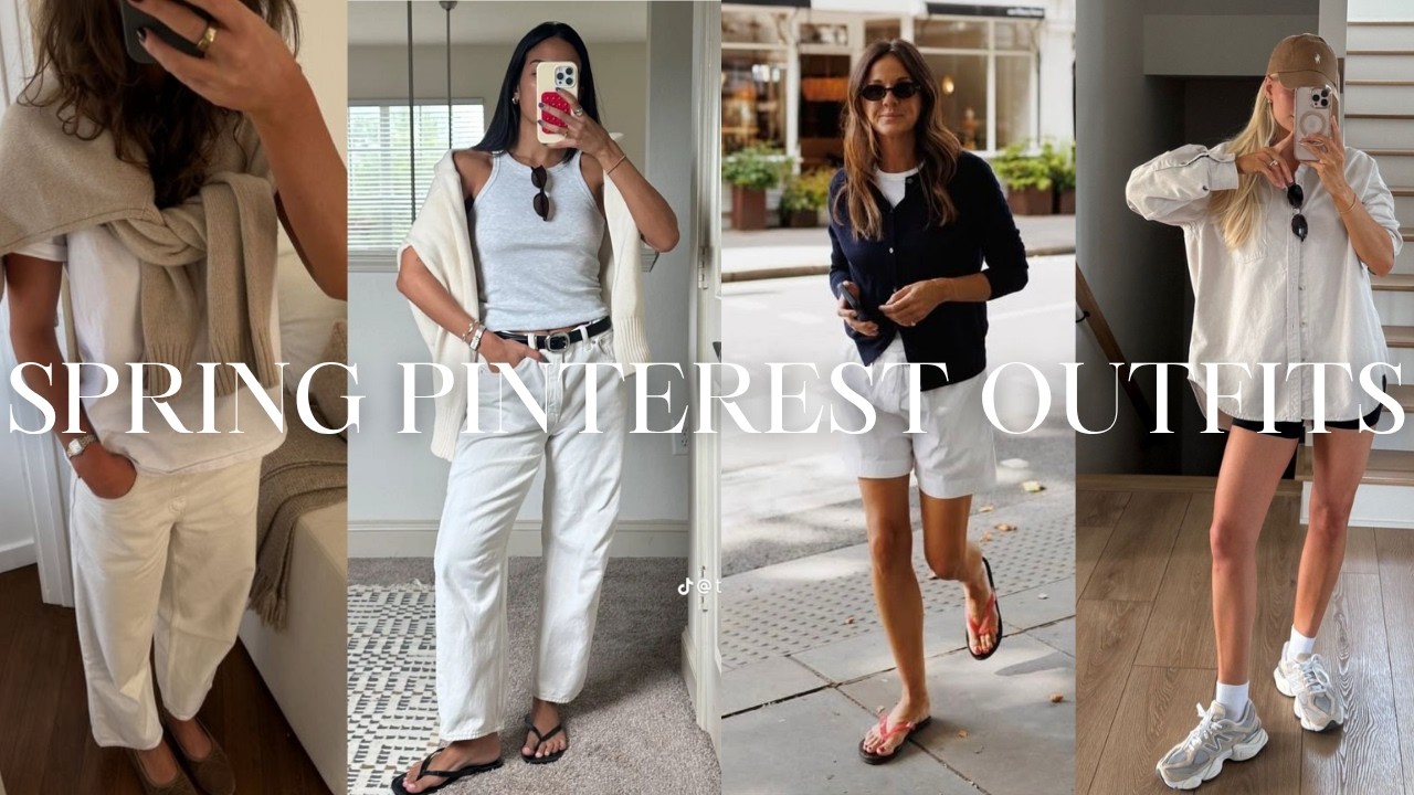 RECREATING SPRING PINTEREST OUTFITS 2026 | Casual Outfit Ideas
