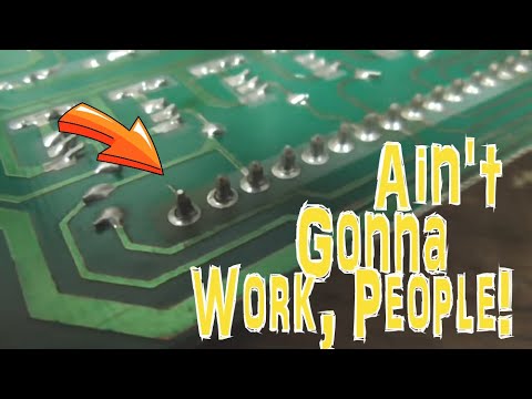 Can You See The Solder Joints are Bad? - Bubba Shot The Pinball #4 - Bally Star Trek Machine Repair
