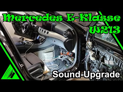 Mercedes E-Klasse W213 Sound Upgrade