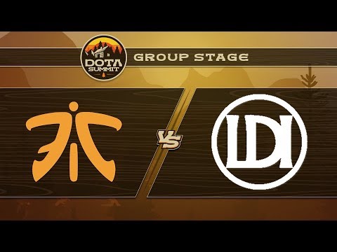 Fnatic vs Let's Do It Game 2 - DOTA Summit 9: Group Stage