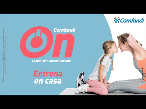 Aerorumba para niños en casa con Comfandi