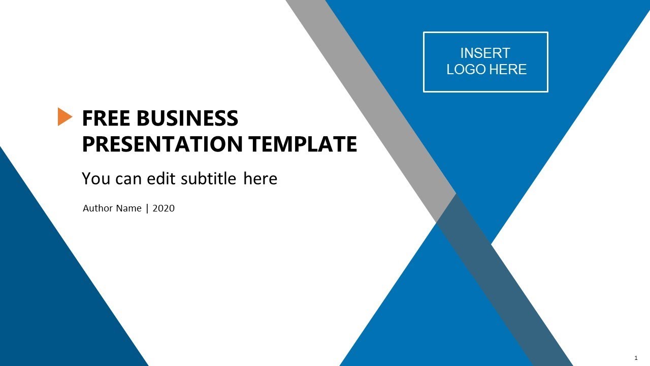 Free Business Presentation Template for PowerPoint and Google Slides