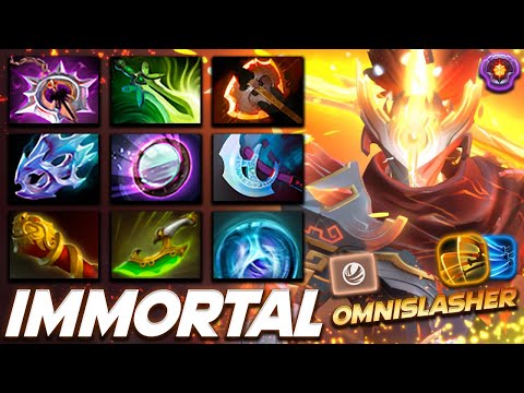 Juggernaut Immortal Omnislasher - Dota 2 Pro Gameplay [Watch & Learn]