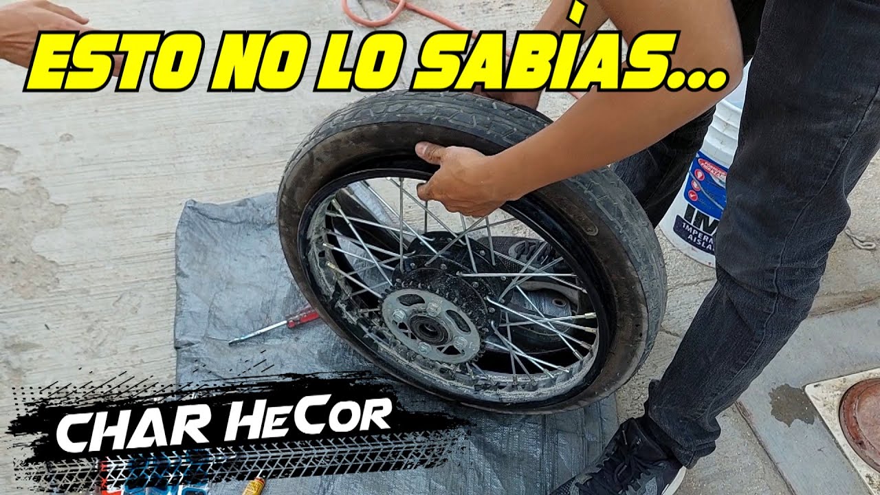 Watch COMO QUITAR Y PARCHAR LLANTA TRASERA DE MOTO | Italika FT125, FT150 Now COMO QUITAR Y PARCHAR LLANTA TRASERA DE MOTO | Italika FT125, FT150