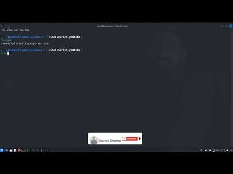 Shell Script Tutorials 3 First Shell Script Hello World Shell Script In Hindi