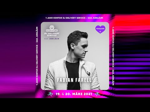 Fabian Farell - Kontor DJ Delivery Service Jubiläum LIVESTREAM