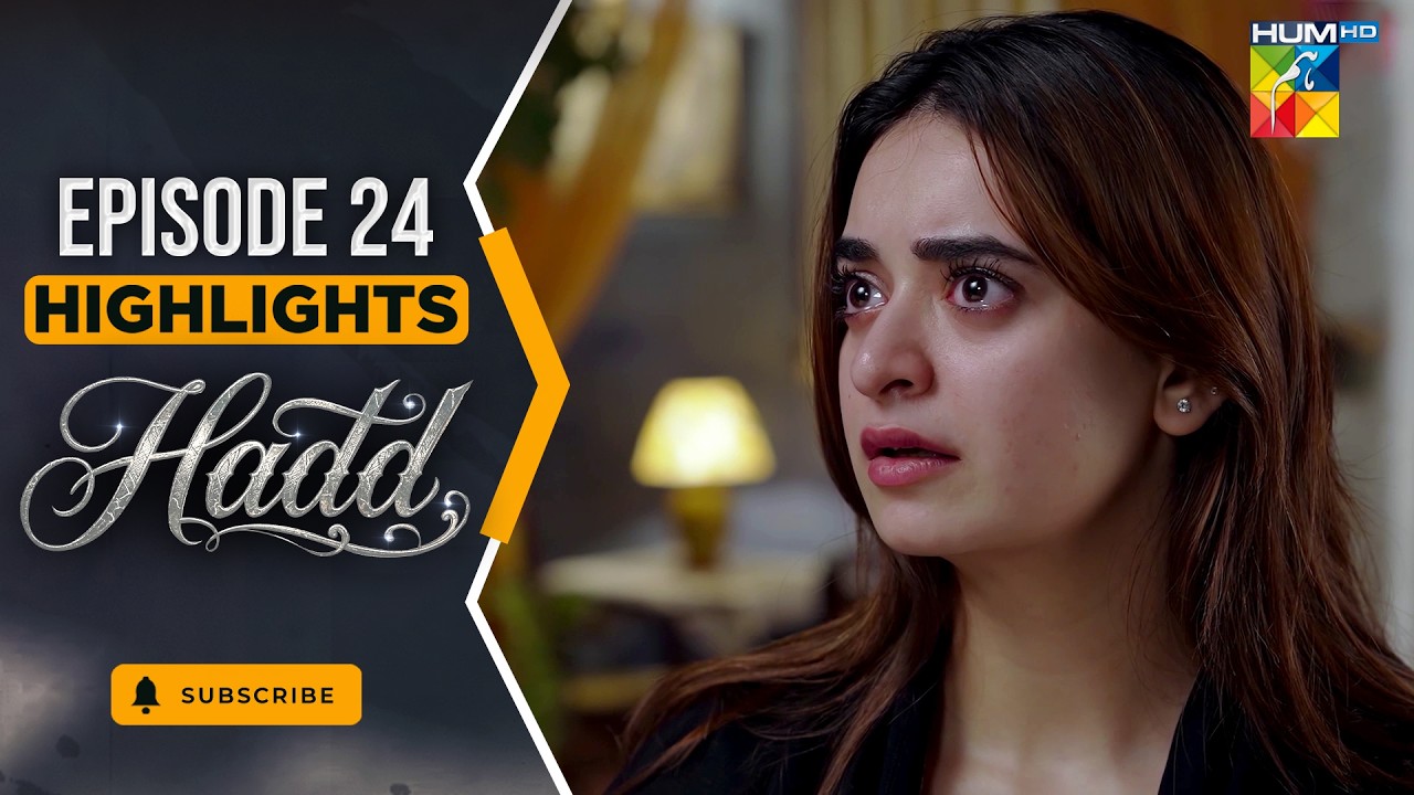 Hadd Episode 24 - Highlight -  [ Nabeel Zuberi, Minsa Malik & Arsalan Asad Butt ] HUMTV