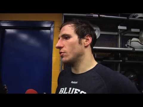 Alexander Steen on game winning goal vs Kings | Game 1 Playoffs