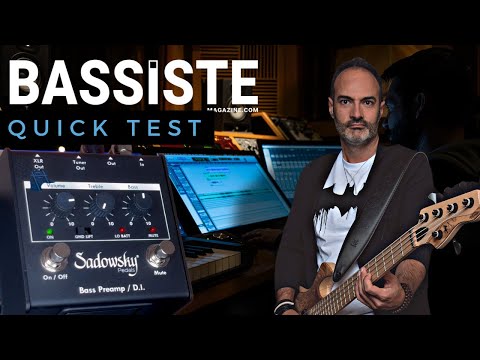 Sadowsky Bass SPB-1 Preamp / D.I. - Quick Test - Bassiste Magazine
