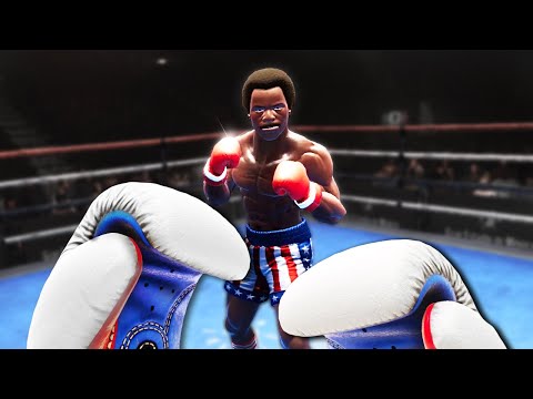 An Idiot Fights Apollo Creed In VR