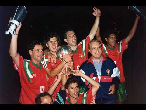 FULL MATCH - PORTUGAL 0-0 (4–2 p) BRAZIL  (U-20 WORLD CUP 1991 FINAL)