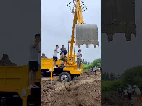 #Lying excavator integrated machine #Lying excavator integrated funeral vehicle#One device