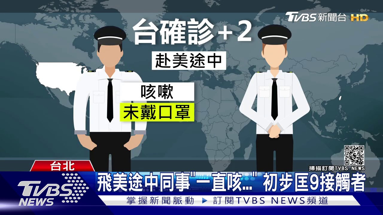 境外+2！女機師發病前4天在台　不排除本土