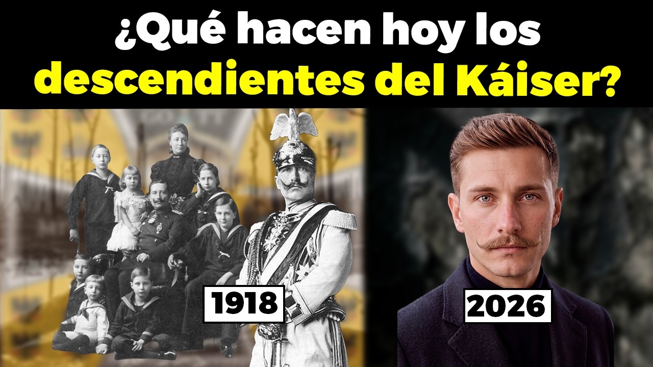 La verdad de lo que pasó con los sobrevivientes de la familia del Káiser  Guillermo II después 1918
