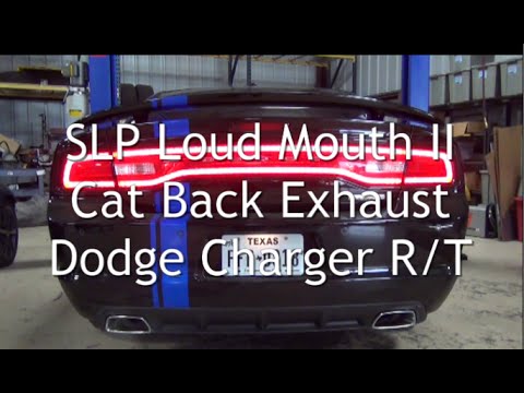 Charger RT SLP Loud Mouth II cat back exhaust