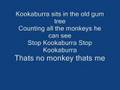 Kookaburra music and lyrics 