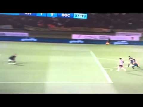 Gol de Lucho Gonzalez - River 1 - 0 Boca  - Partido Amistoso