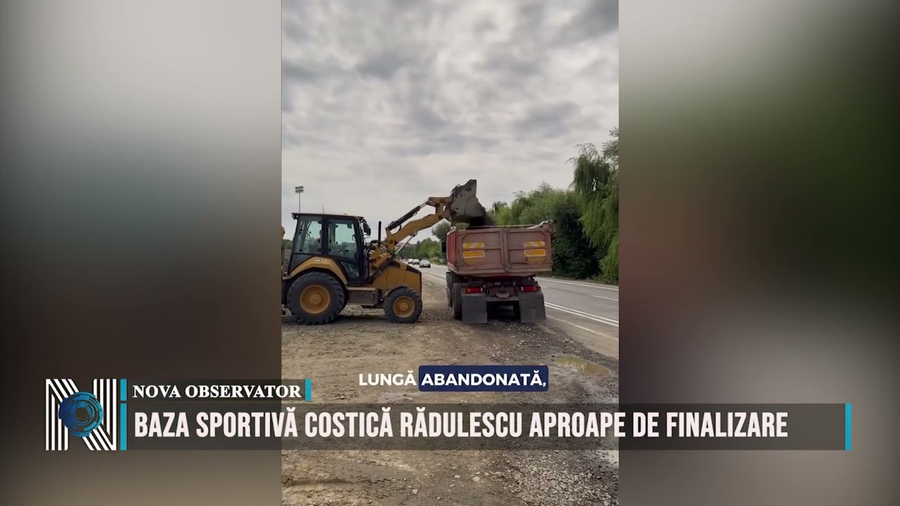Baza sportivă Costică Rădulescu aproape de finalizare