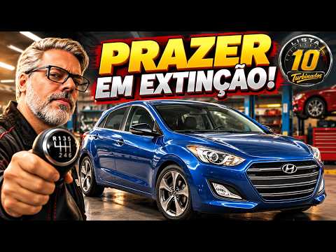 CÂMBIO MANUAL ACABANDO? 10 CARROS QUE AINDA VALEM A PENA