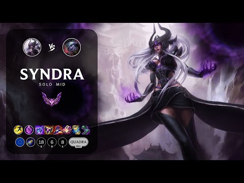 Syndra Mid vs Tristana - EUW Master Patch 13.16