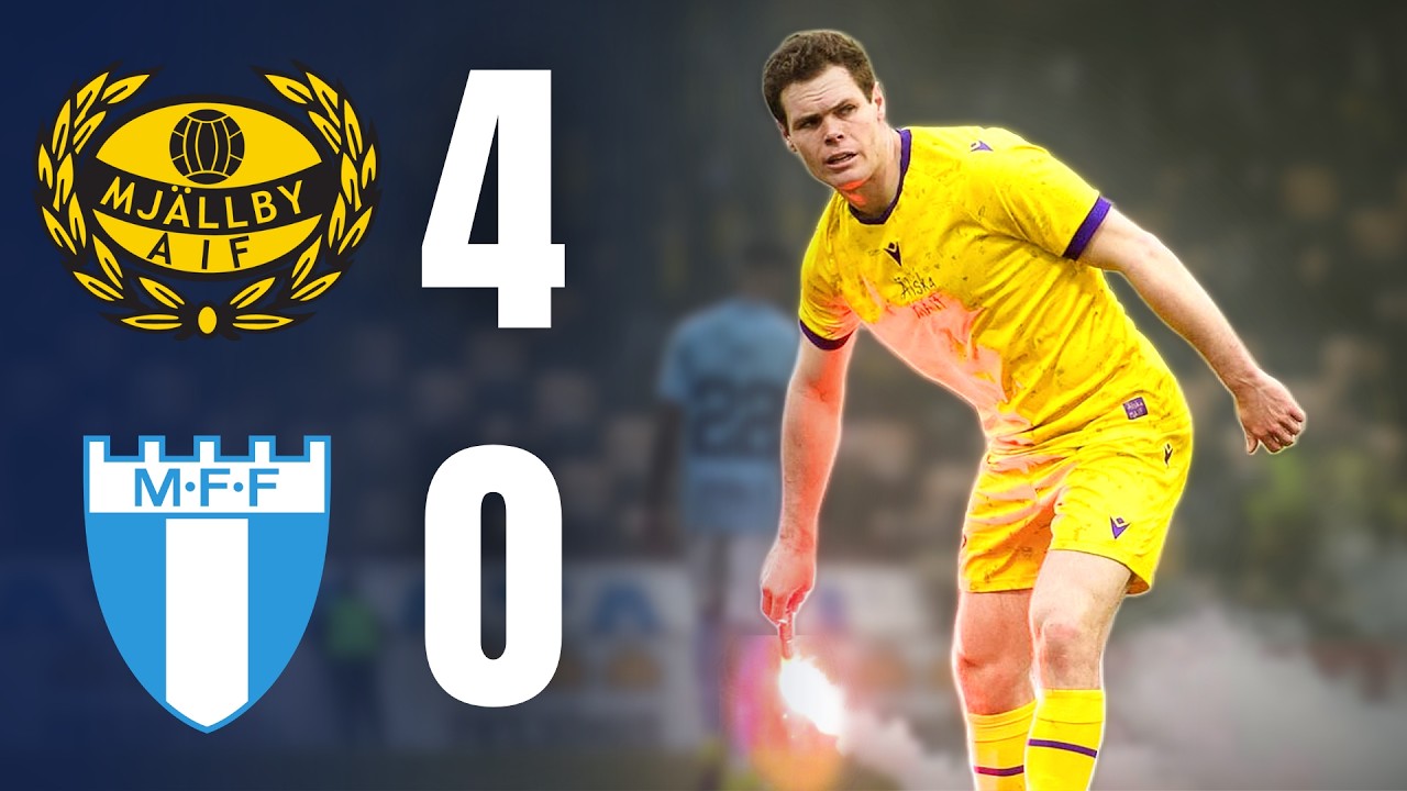 Mjällby AIF vs Malmö FF Highlights