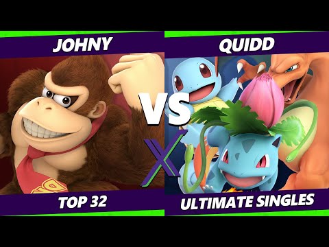 S@X 397 Online Top 32 - JohnY (DK) Vs. Quidd (Pokemon Trainer) Smash Ultimate - SSBU