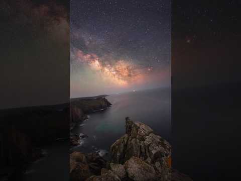 Milky Way Earth rotation timelapse ✨ #milkyway #timelapse #space