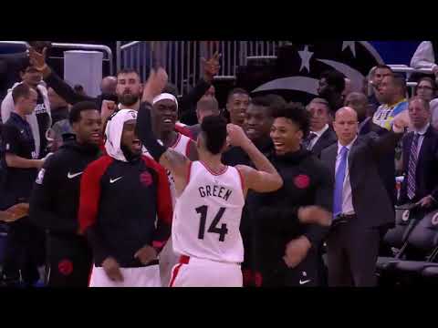 Danny Green Buzzer Beater Game Winner on Magic, Raptors Vs Magic