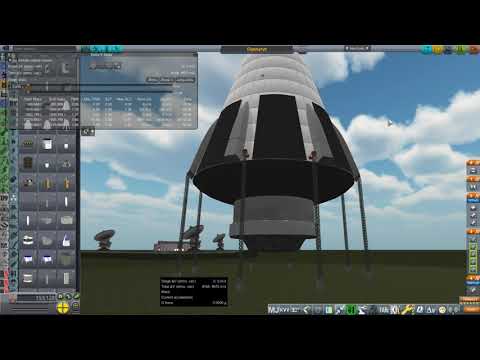 Realism Overhaul in KSP 1.8.1 - Aerospike SSTO Recovery Test