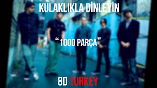 maNga feat. Kamufle, Joker, Tankurt Manas, Fate Fat, Dj Hırs - 1000 Parça (8D VERSION)