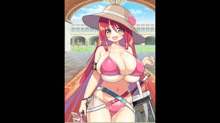 花騎士　水着ゼラニウムひけるか天井まで